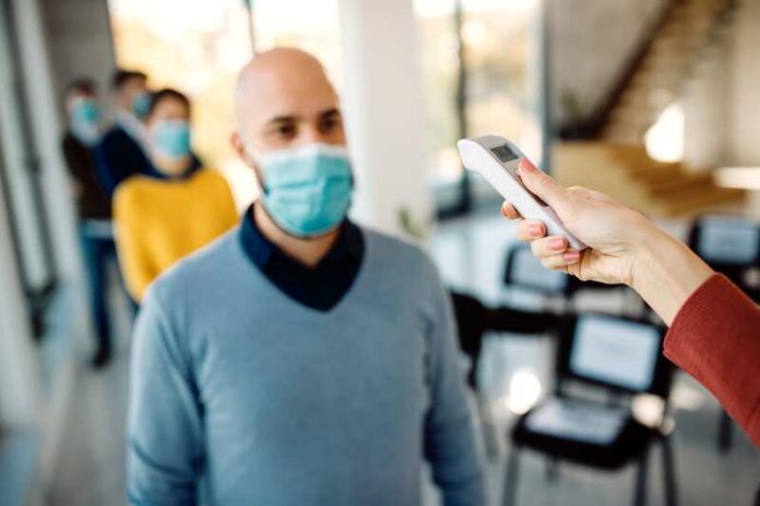 hépatite A virus épidémie Lyon france Ma Santé Un homme se rend en laboratoire pour vérifier s’il est porteur de l’hépatite A.