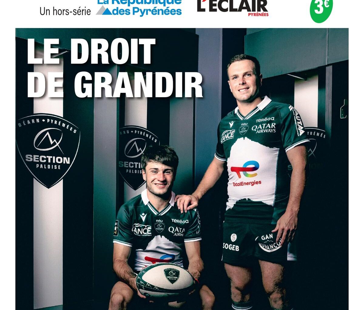 Rugby - Top 14 : « Le droit de grandir », notre hors-série consacré à la Section Paloise sort ce jeudi 28 août