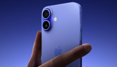 iPhone 16 Bleu Outremer Arriere Capteurs Photo Prise En Main