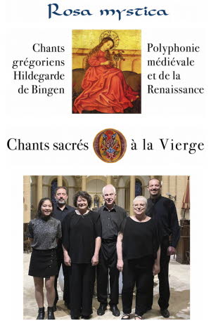 Illustration Rosa Mystica  :  chants sacrés à la Vierge