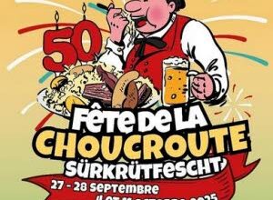 Illustration Sortie à la fête de la choucroute à Krautergersheim (67)