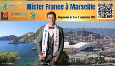 MARSEILLE : MISTER FRANCE, du mardi 2 au vendredi 5 septembre