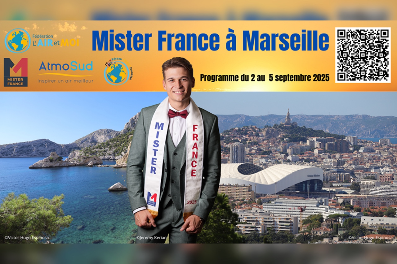 MARSEILLE : MISTER FRANCE, du mardi 2 au vendredi 5 septembre
