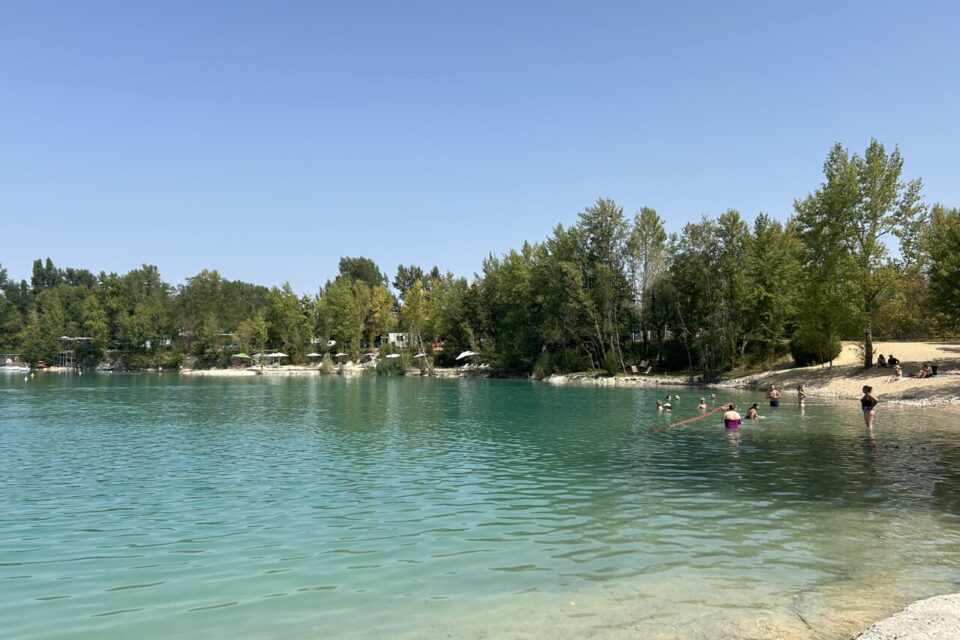 Pas de mauvaise surprise, la couleur de l'eau est bien celle annoncée.