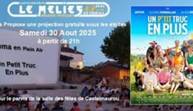 Ciné plein air à Castelmaurou