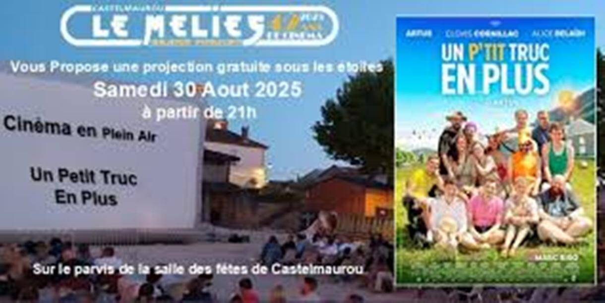 Ciné plein air à Castelmaurou