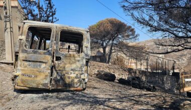 Un départ de feu à Miramas à proximité de la gare