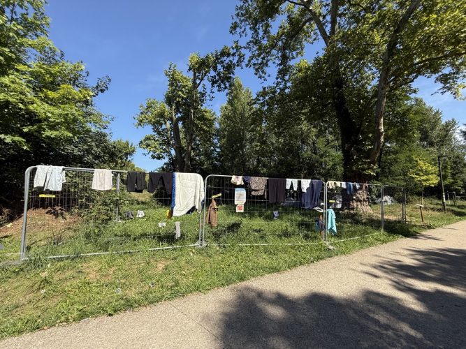 Camp du Heyritz migrants sdf