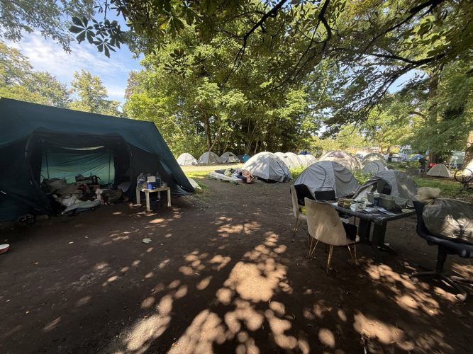 Camp du Heyritz migrants sdf