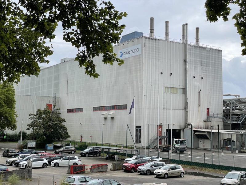 usine port du rhin blue paper