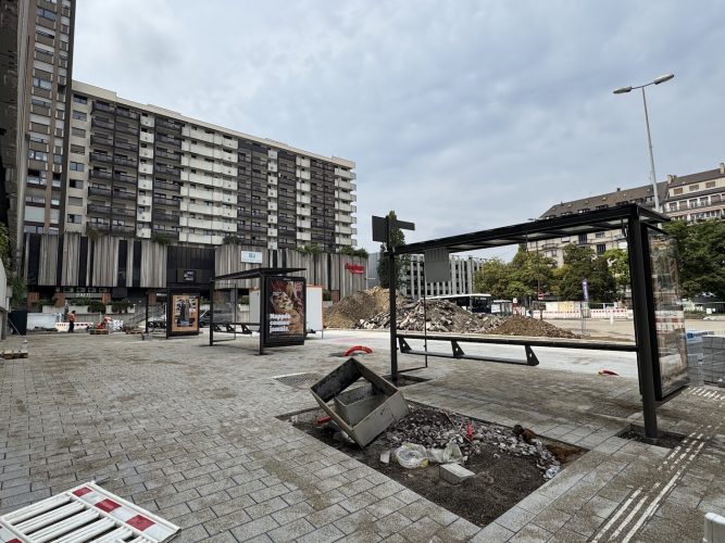 halles travaux