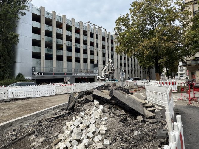 halles travaux