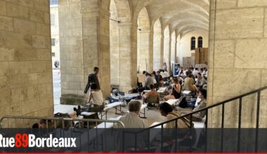 Coup de chaleur sur le tournage des "Misérables" à Bordeaux
