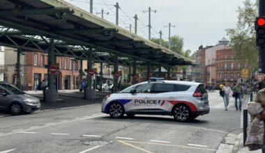 la police se déploie dans le centre-ville