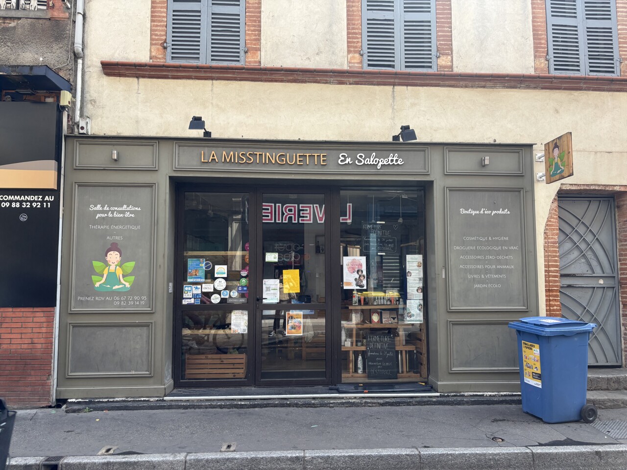 "la boutique marche très bien"