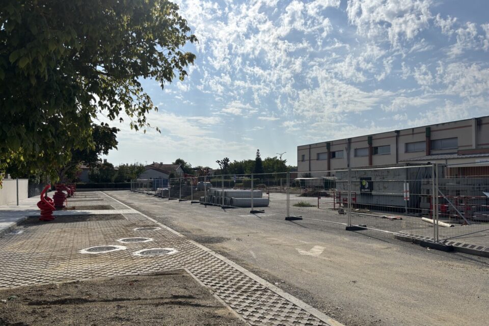 Les travaux du parking de l'école Georges Lapierre vont se faire en plusieurs étapes.