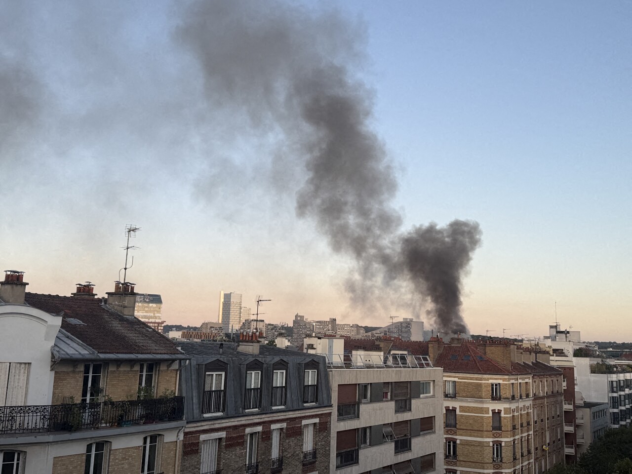 d'importants secours sur place, le secteur à éviter