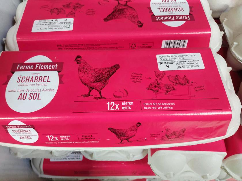 En Allemagne, pas d’œufs ukrainiens en magasin