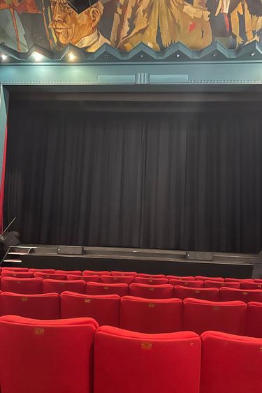 L'écran de la salle de cinéma de Bagnoles-sur-Orne.
