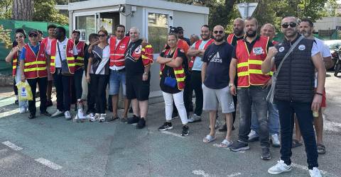 Mobilisation de la CGT contre la répression syndicale