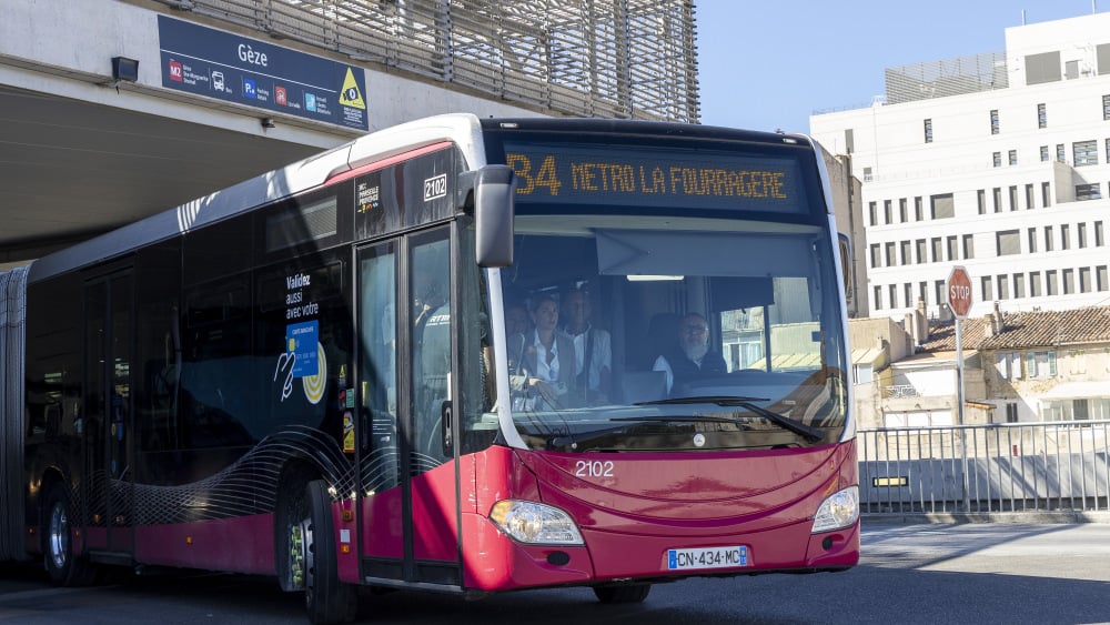 Le BHNS B4 du plan Marseille en grand reliera Gèze à la Fourragère en 27 minutes dès lundi