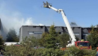 près de Rennes, 70 pompiers mobilisés contre un incendie