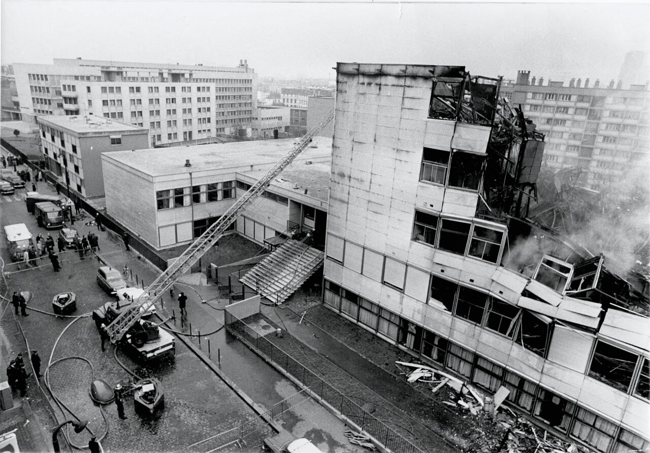 en 1973, un incendie décimait enfants et professeurs dans le collège Édouard-Pailleron