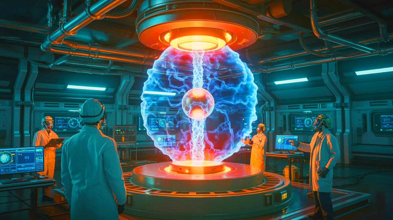 Illustration de la prouesse du tokamak West maintenant un plasma pendant 22 minutes.