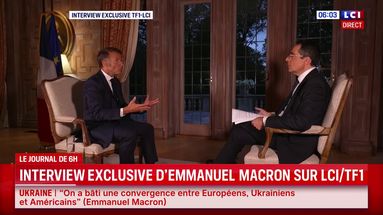 Interview exclusive d'Emmanuel Macron sur LCI/TF1