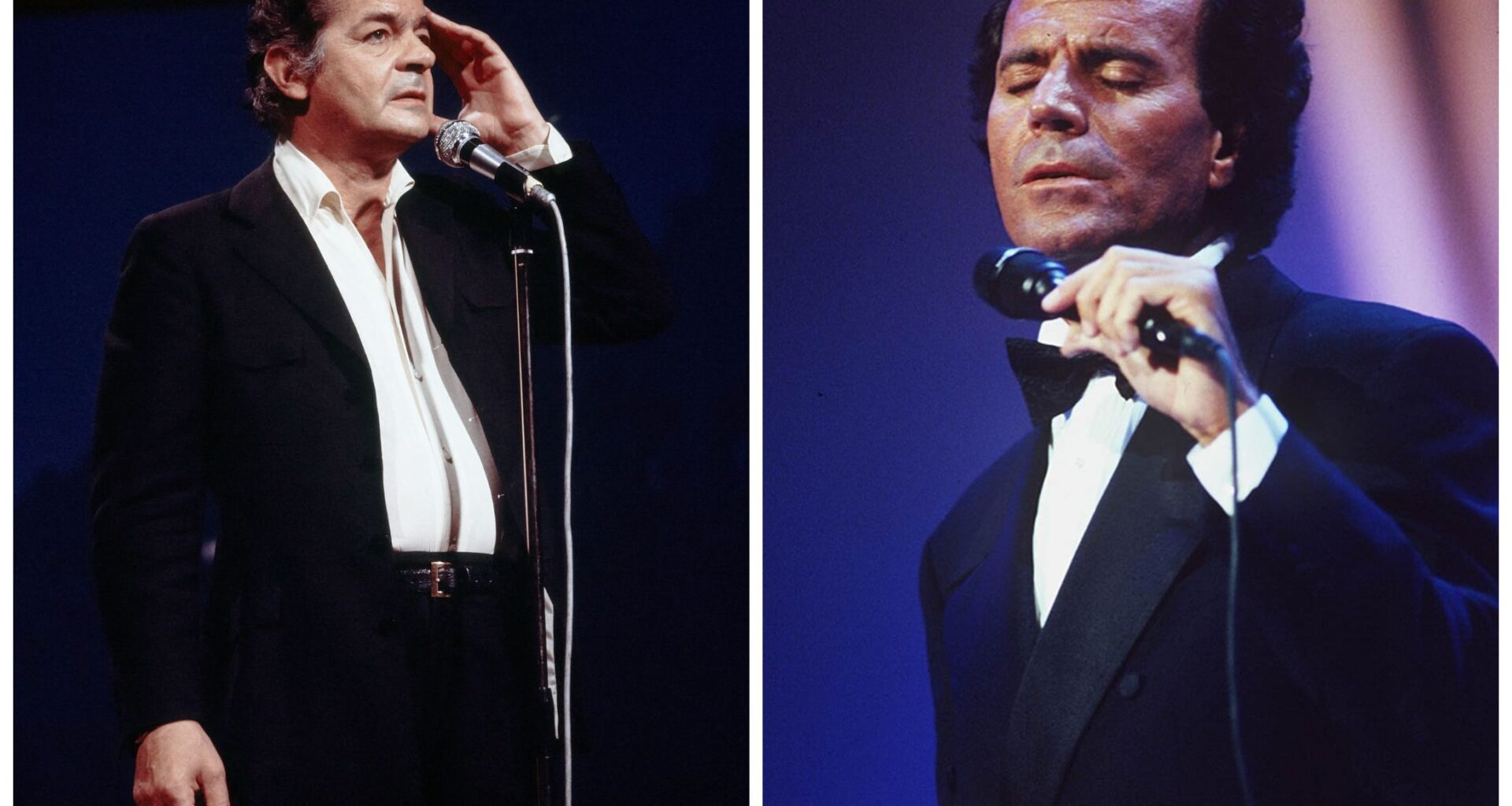 Après des années d'absence, les grands retours de Julio Iglesias et Serge Reggiani