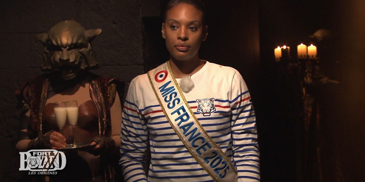 Angélique Angarni-Filopon (Miss France 2025) raconte sa frayeur sur le tournage de Fort Boyard