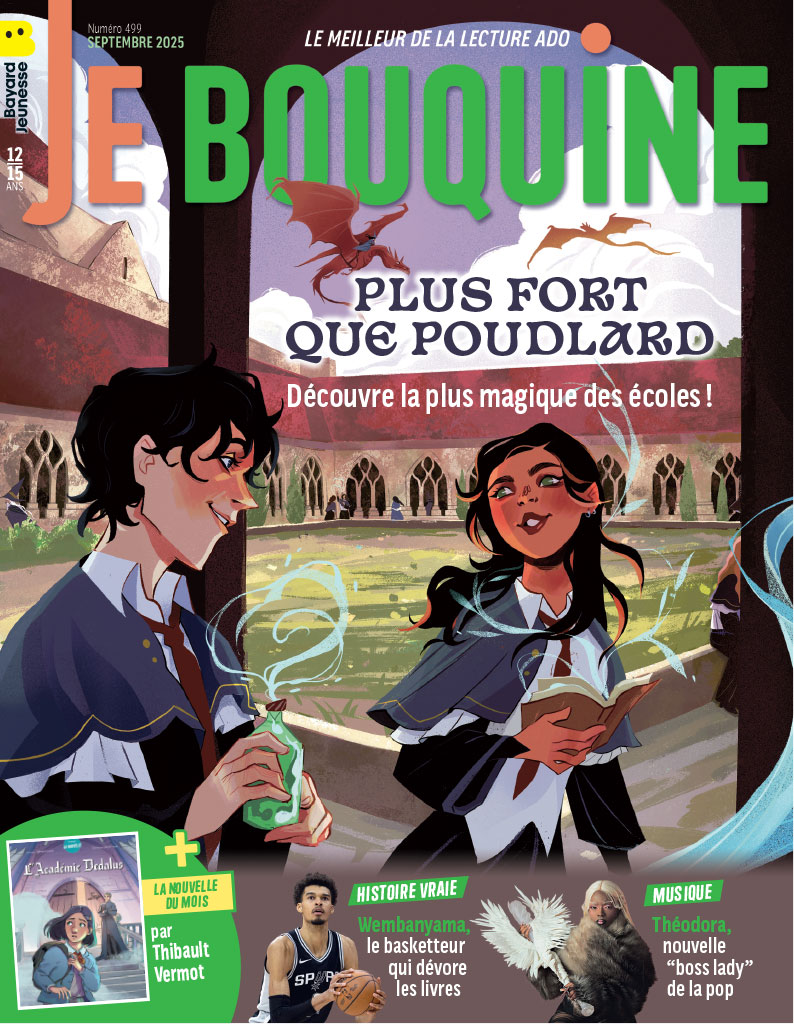 Couverture du magazine Je bouquine n° 499, septembre 2025.