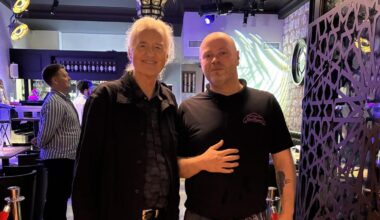 quand Jimmy Page, légende vivante de Led Zeppelin, vient boire un verre en Dordogne