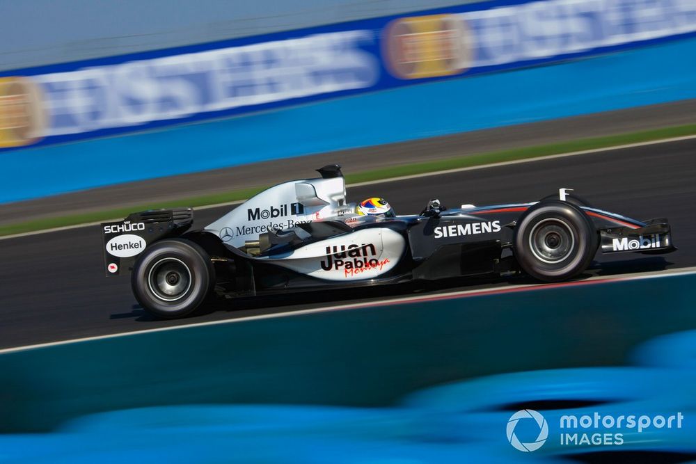 Juan Pablo Montoya n'aura pas permis à McLaren de signer le doublé.