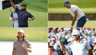 PGA : JJ Spaun, Xander Schauffele, Justin Rose et Tommy Fleetwood à la Coupe Ryder