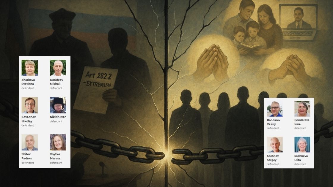 RUSSIE, 4 à 7 ans de détention contre 10 Témoins de Jéhovah requis par le parquet