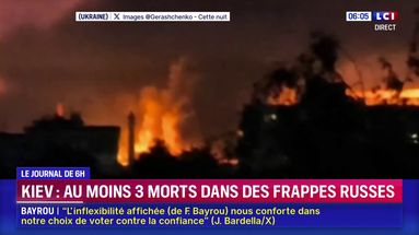 Kiev : au moins 3 morts dans des frappes russes