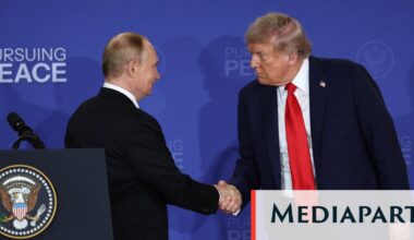 Après le sommet en Alaska, Trump réclame un accord de paix et les Européens se réunissent - Mediapart
