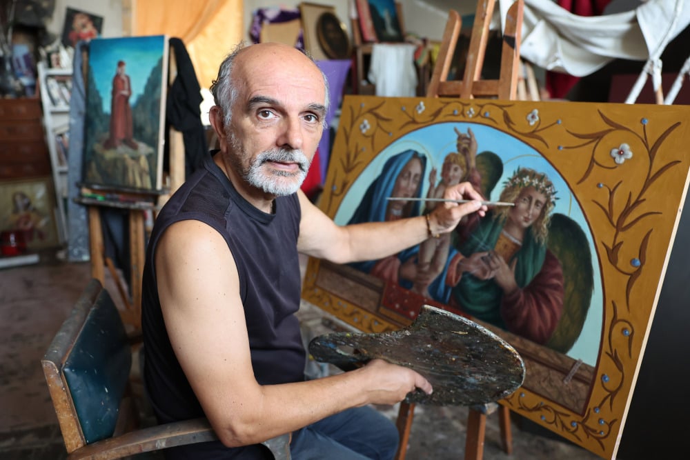 L'artiste corse Mario Sepulcre célèbre ses trente ans d'atelier à Villanova en Corse-du-Sud