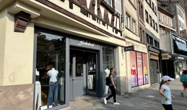 L’enseigne italienne de prêt-à-porter pour ado Subdued a ouvert au printemps. Photo Alizée Chebboub-Courtin