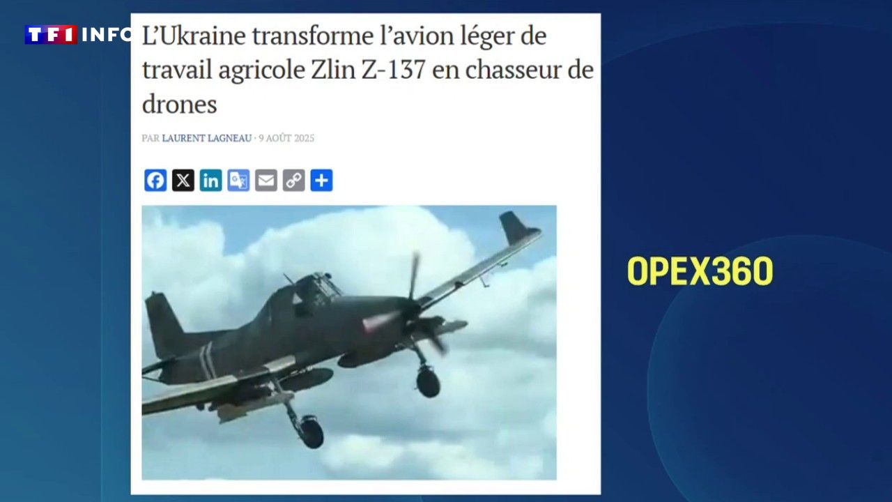 L'Ukraine transforme un avion agricole en chasseur de drones russes