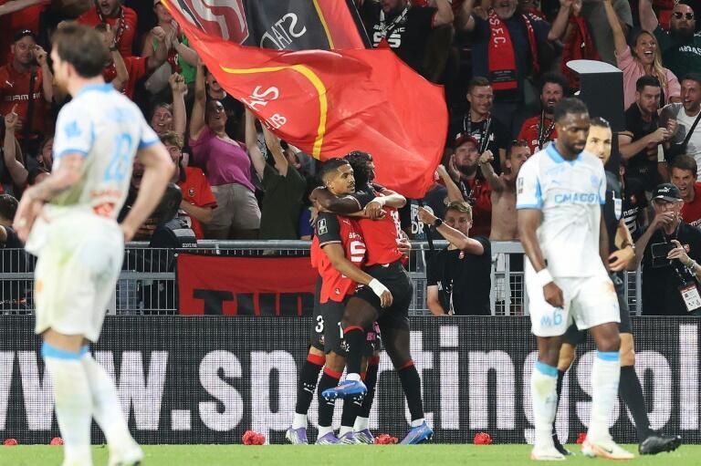 Marseille se fait surprendre par un Rennes à dix