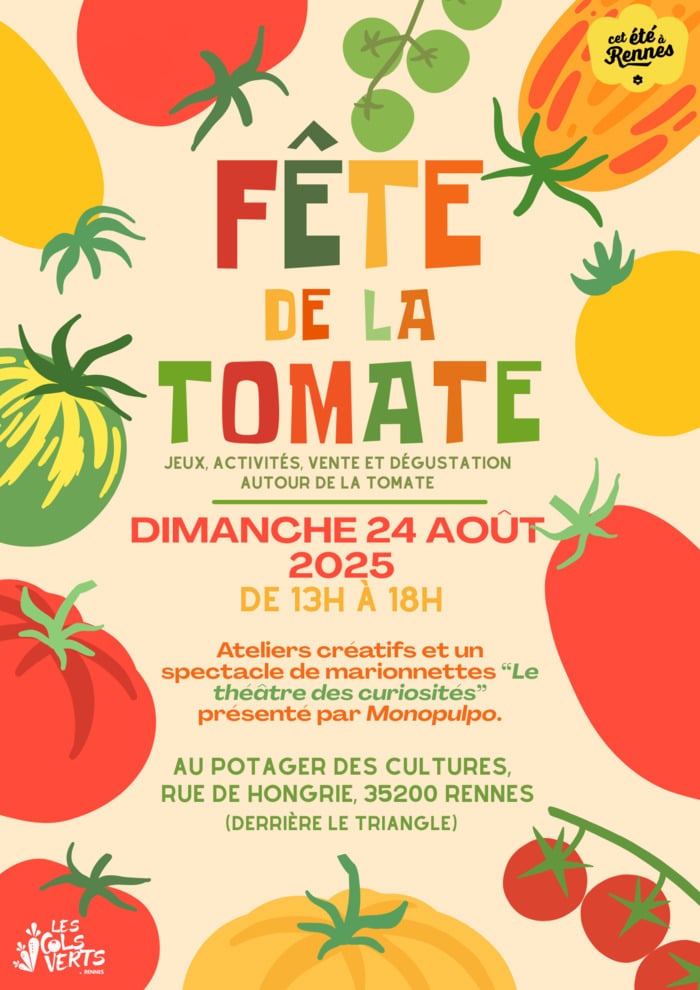 La Fête de la Tomate Le Potager des Cultures Rennes