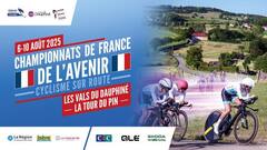 La Tour du Pin Championnats de France de l’Avenir 6-10 août 2025 affiche