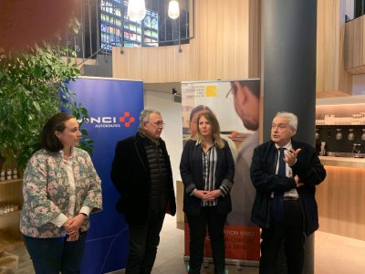La Fondation VINCI pour la Cité remet un chèque de 12 000€ « Amitiés Cité à (…)
