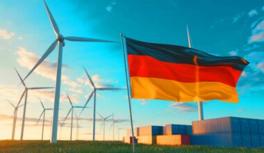 Illustration de la stratégie allemande pour réduire la dépendance à la Chine dans le secteur éolien.