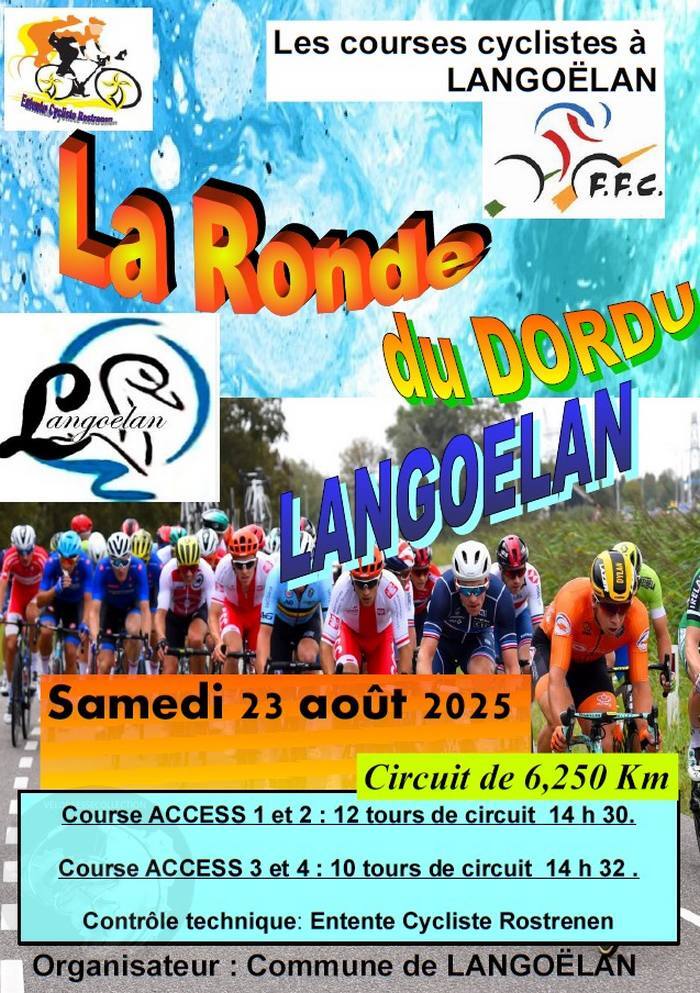 Langoëlan 23 août 2025 infos de course cycliste
