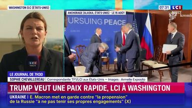 LCI à Washington avant la rencontre Trump-Zelensky
