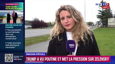LCI en Alaska après la sommet sans accord avec Trump et Poutine