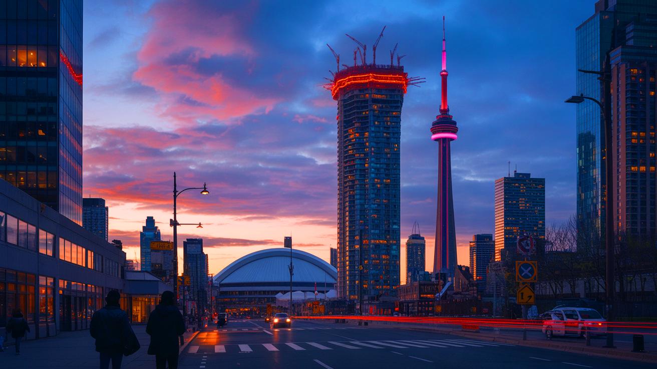Illustration de One Bloor West, le premier gratte-ciel supertall du Canada à Toronto.